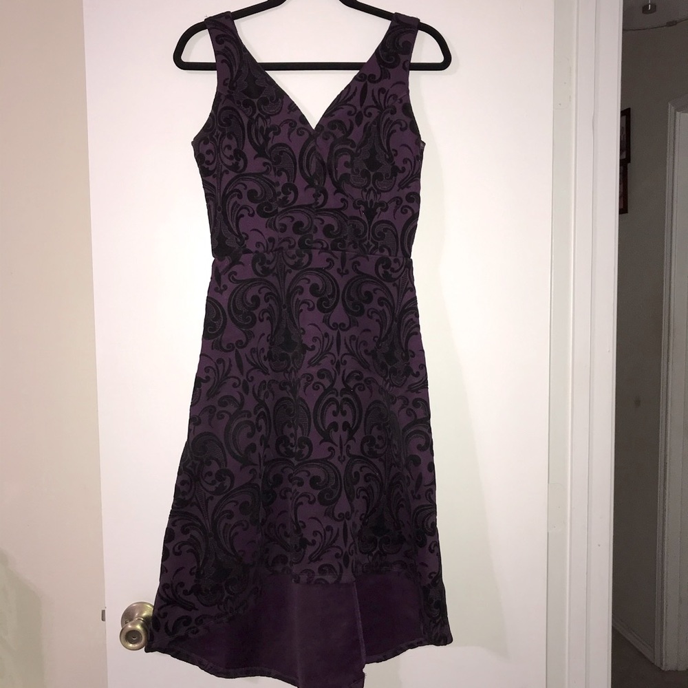 Maurices purple and black